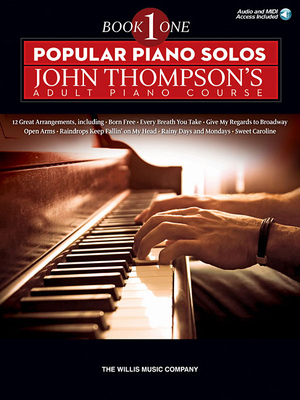 Popular Piano Solos - John Thompson's Adult Pia... 1480367451 Book Cover