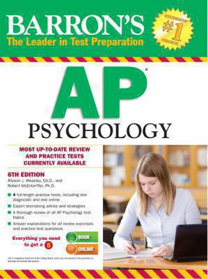 Barron's AP Psychology 143800270X Book Cover