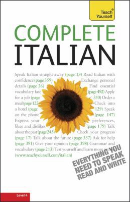 Complete Italian (Learn Italian with Teach Your... B00BG6R9CE Book Cover
