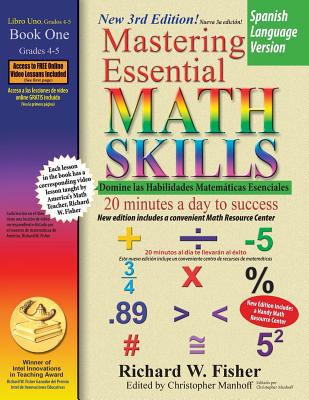 Mastering Essential Math Skills Book 1, Spanish... [Spanish] 1733501800 Book Cover