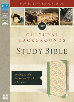 NIV, Cultural Backgrounds Study Bible, Imitatio... 0310081041 Book Cover