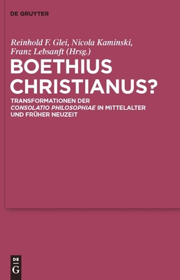 Boethius Christianus?: Transformationen Der Con... [German] 3110214156 Book Cover
