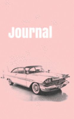 Journal: handy notebook for car enthusiasts. 5x8. 120 pages. (american cars of the 50's)