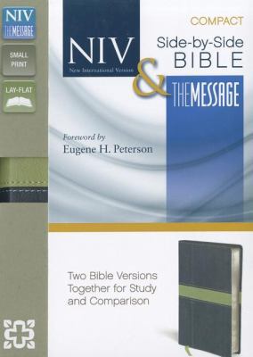 Side-By-Side Bible-PR-NIV/MS-Compact 0310411262 Book Cover