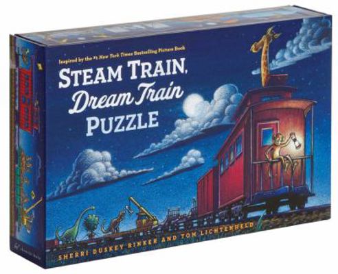 Steam Train, Dream Train Puzzle 1452125872 Book Cover
