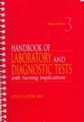 Handbook Of Laboratory And Diagnostic Tests Wit... B0075L0XBS Book Cover