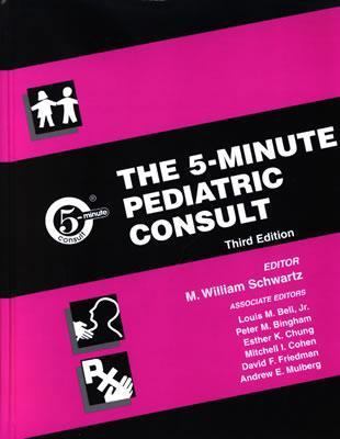 The 5-Minute Pediatric Consult 0781735394 Book Cover