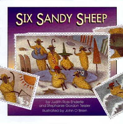 Six Sandy Sheep 1563975823 Book Cover
