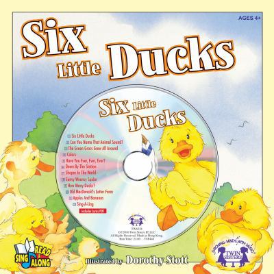 Six Little Ducks [With CD (Audio)] 1599225042 Book Cover