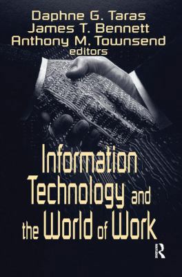 Information Technology and the World of Work 1138526088 Book Cover