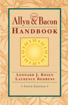 The Allyn & Bacon Handbook 0321106202 Book Cover