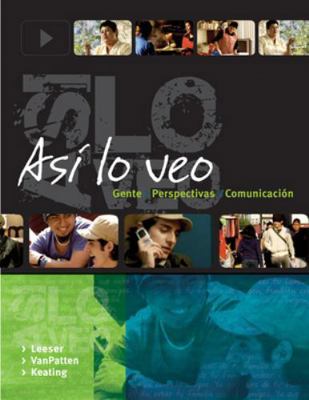 Asi Lo Veo: Gente, Perspectivas, Comunicación: ... B007YXO6HE Book Cover