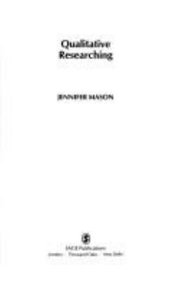 Qualitative Researching 0803989865 Book Cover