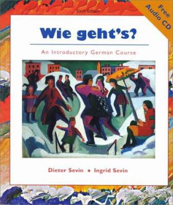 Wie Geht's?: An Introductory German Course [Wit... 003031447X Book Cover