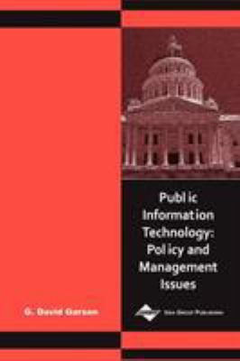 Public Information Technology: Policy and Manag... 1591400600 Book Cover