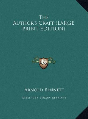 The Author's Craft [Large Print] 1169882099 Book Cover