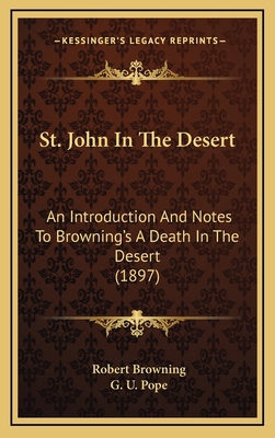 St. John In The Desert: An Introduction And Not... 1169054021 Book Cover