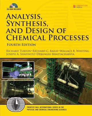 Analysis, Synthesis and Design of Chemical Proc... 0132618753 Book Cover