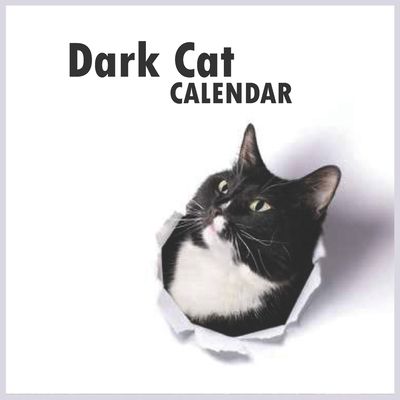 Dark cat calendar B08R7SYX2R Book Cover