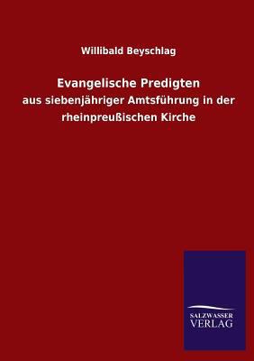 Evangelische Predigten [German] 3846043354 Book Cover