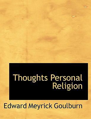 Thoughts Personal Religion 1117997987 Book Cover