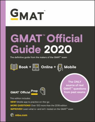 GMAT Official Guide 2020 812657870X Book Cover