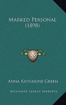 Marked Personal (1898) 1165492067 Book Cover