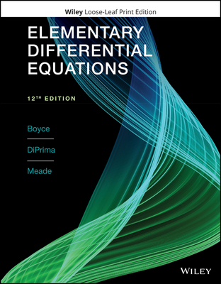 Elementary Differential Equations 1119777755 Book Cover