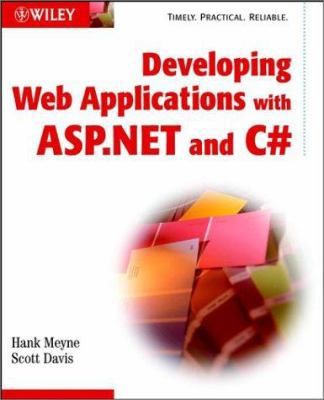 Developing Web Applications with ASP.Net and C# 0471120901 Book Cover