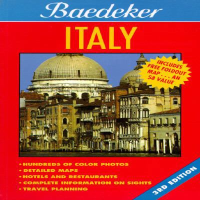 Baedeker Italy, 1996 (BAEDEKER'S ITALY) 0028604857 Book Cover