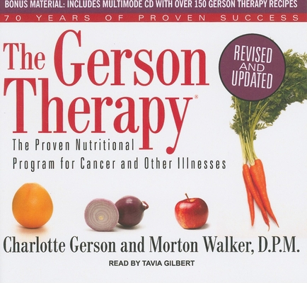 The Gerson Therapy: The Proven Nutritional Prog... 1452631484 Book Cover