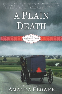 A Plain Death: An Appleseed Creek Mystery B0BMSRJGP7 Book Cover