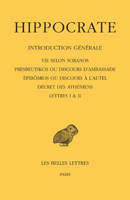 Hippocrate, Tome I, 1re Partie: Introduction Ge... [French] 2251006397 Book Cover