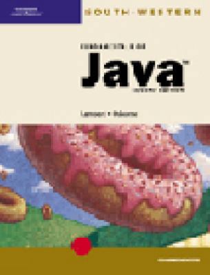 Fundamentals of Java: Comprehensive Course 0619059621 Book Cover