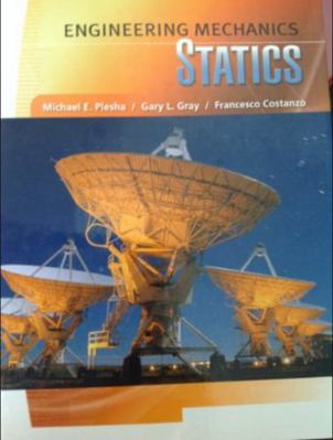 ENGINEERING MECHANICS: STATICS 007282865X Book Cover