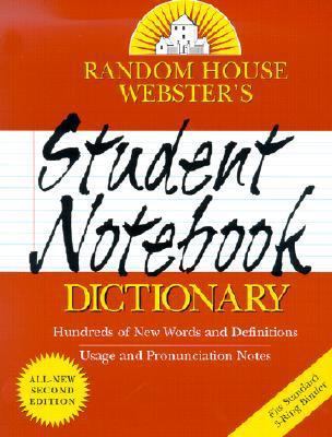 Random House Webster's Student Notebook Diction... 0375719490 Book Cover