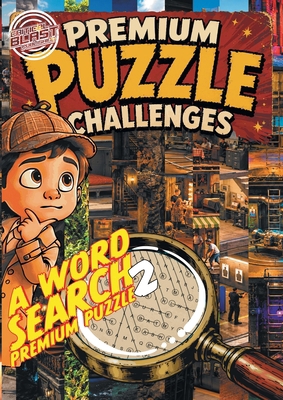 Premium Puzzle Challenges: A Word Search Premiu... B0H78G44KP Book Cover