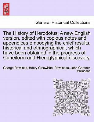 The History of Herodotus. A new English version... 1241696438 Book Cover