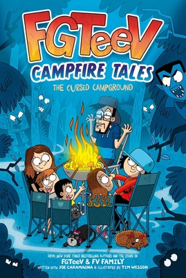 Fgteev Campfire Tales #1: The Cursed Campground 0063349442 Book Cover