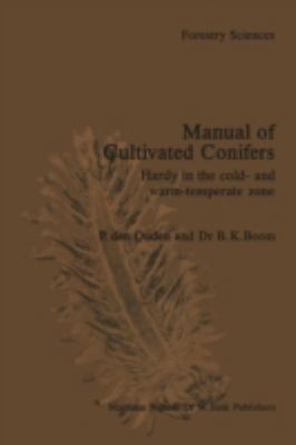 Manual of Cultivated Conifers: Hardy in the Col... 9024726441 Book Cover