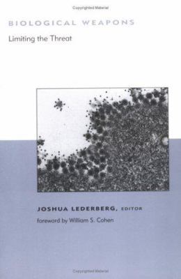 Biological Weapons: Limiting the Threat 0262621282 Book Cover