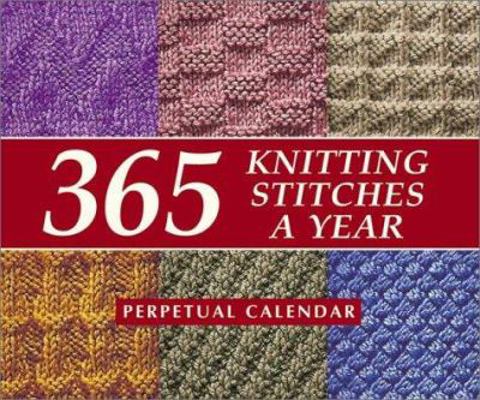 365 Knitting Stiches a Year 1564774325 Book Cover