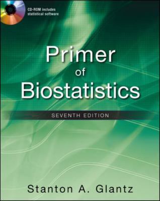 Primer of Biostatistics, Seventh Edition B007YXO5W0 Book Cover