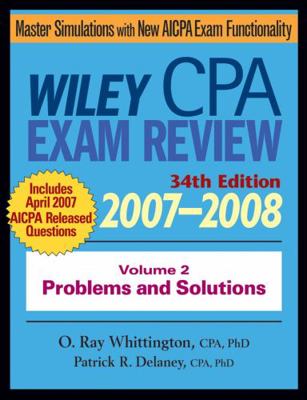 Wiley CPA Exam Review, 2007-2008: Problems and ... 0471797553 Book Cover