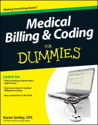Medical Billing & Coding for Dummies 111802172X Book Cover