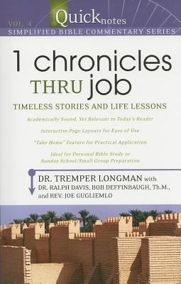 1 Chronicles Thru Job: Timeless Stories and Lif... 1597897701 Book Cover