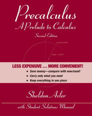 Precalculus, Binder Ready Version: A Prelude to... 1118087925 Book Cover