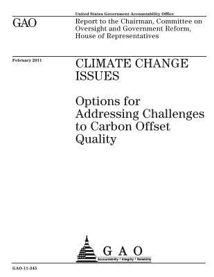 Climate change issues: options for addressing c... 197464023X Book Cover