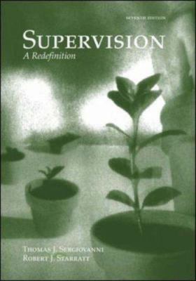 Supervision: A Redefinition 0072406631 Book Cover