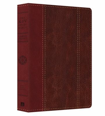 Large Print Study Bible-KJV [Large Print] 1630584584 Book Cover